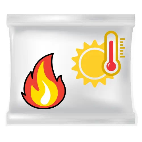 Heat Pack (45° or lower)